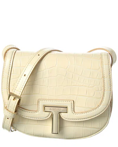 Tom Ford Mini Leather Shoulder Bag In Nude