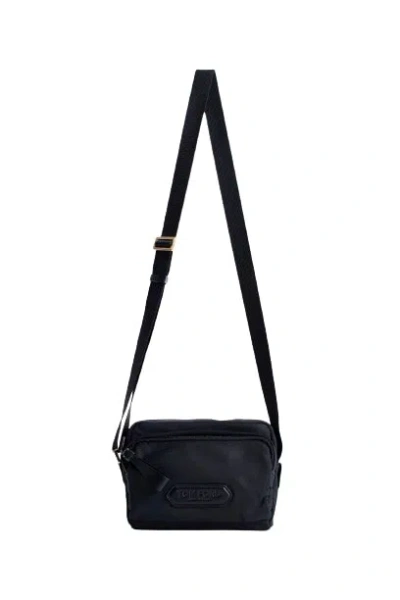 Tom Ford Mini Messenger Bag In Black