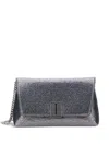 Tom Ford Laminated Pochette With Chain Shoulder Strap