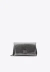 Tom Ford Laminated Pochette With Chain Shoulder Strap