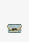 Tom Ford Mini Sequin Embellished Top Handle Bag In Metallic
