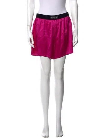 Pre-owned Tom Ford Mini Shorts In Pink