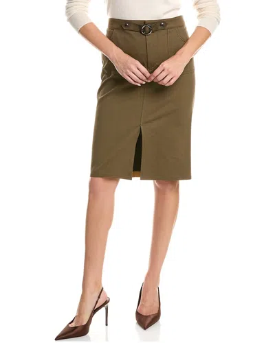 Tom Ford Mini Skirt In Army Green