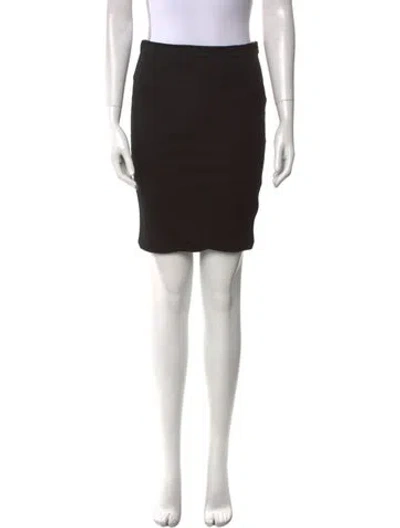 Pre-owned Tom Ford Mini Skirt In Black