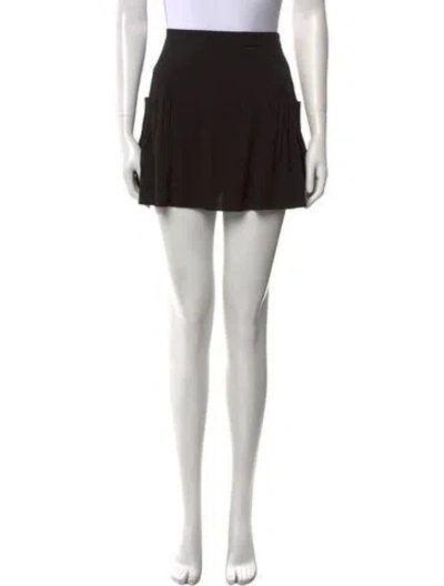 Pre-owned Tom Ford Mini Skirt In Black