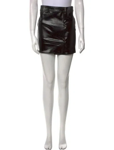 Pre-owned Tom Ford Mini Skirt In Black