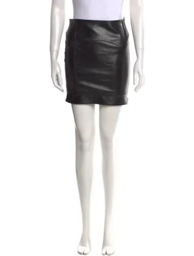 Pre-owned Tom Ford Mini Skirt In Black