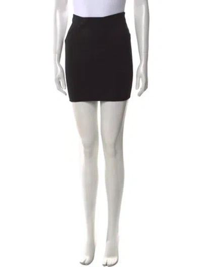 Pre-owned Tom Ford Mini Skirt In Black
