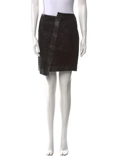 Pre-owned Tom Ford Mini Skirt In Black