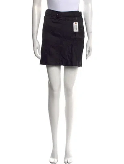 Pre-owned Tom Ford Mini Skirt In Black