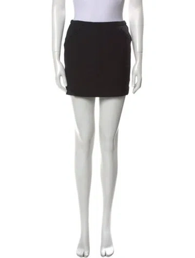 Pre-owned Tom Ford Mini Skirt In Black