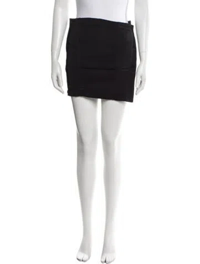 Pre-owned Tom Ford Mini Skirt In Black