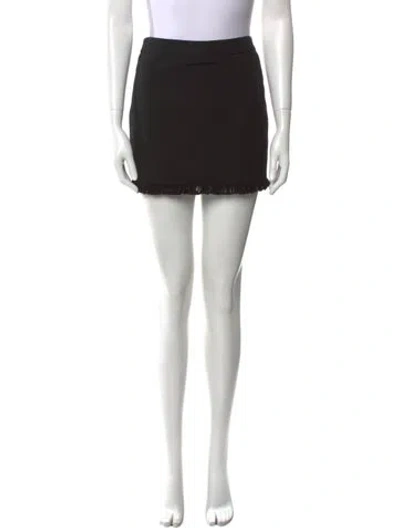Pre-owned Tom Ford Mini Skirt In Black