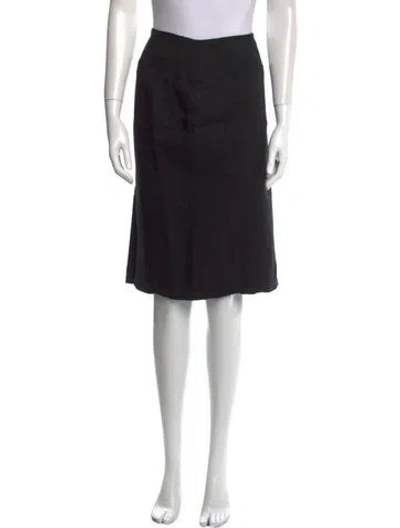Pre-owned Tom Ford Mini Skirt In Black