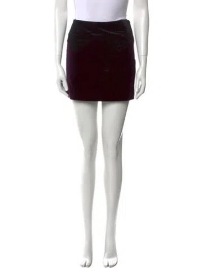 Pre-owned Tom Ford Mini Skirt In Black