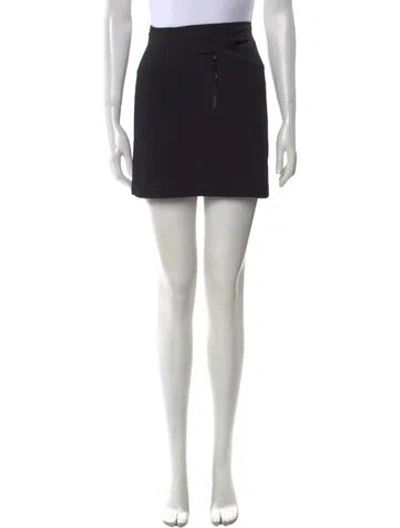 Pre-owned Tom Ford Mini Skirt In Black
