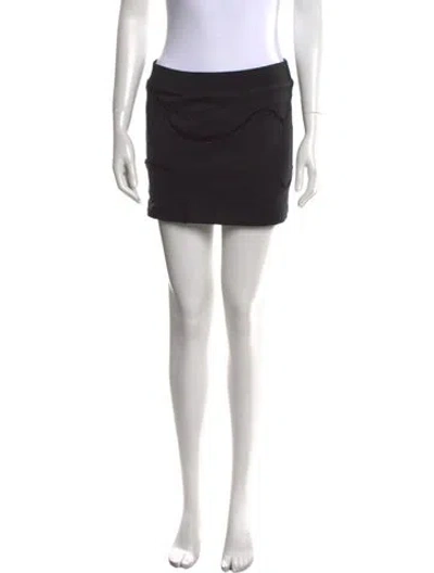Pre-owned Tom Ford Mini Skirt In Black