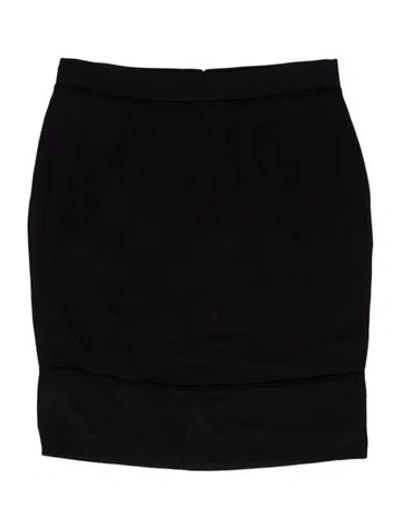 Pre-owned Tom Ford Mini Skirt In Black