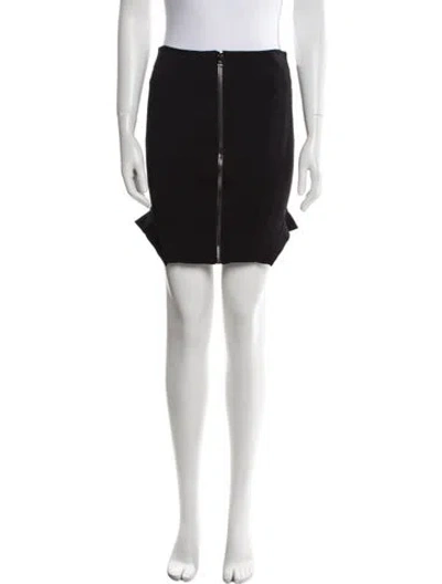 Pre-owned Tom Ford Mini Skirt In Black