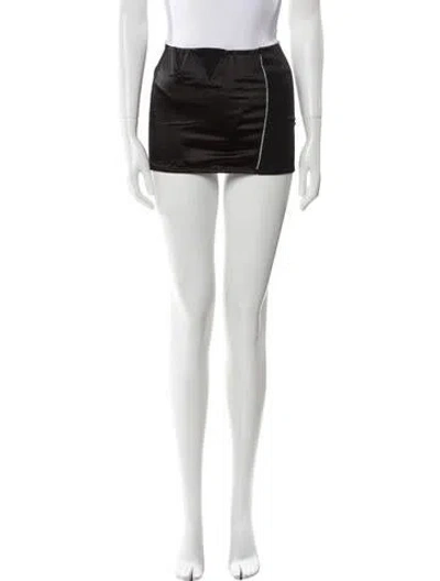 Pre-owned Tom Ford Mini Skirt In Black