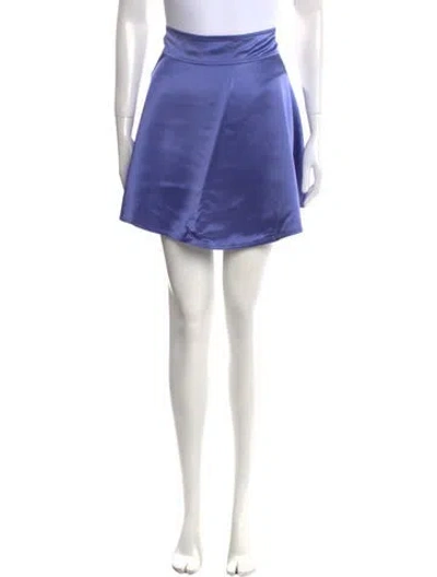 Pre-owned Tom Ford Mini Skirt In Blue