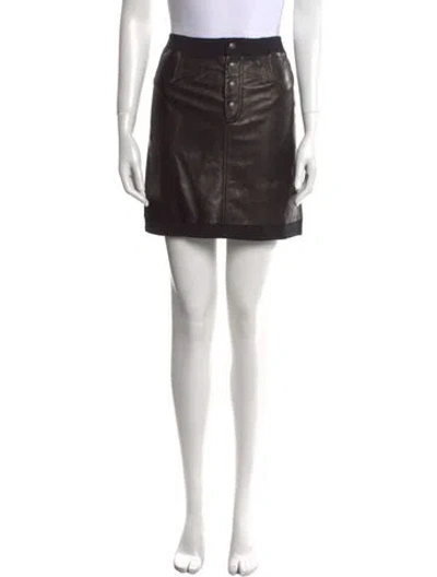 Pre-owned Tom Ford Mini Skirt In Brown