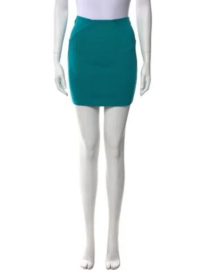 Pre-owned Tom Ford Mini Skirt In Green