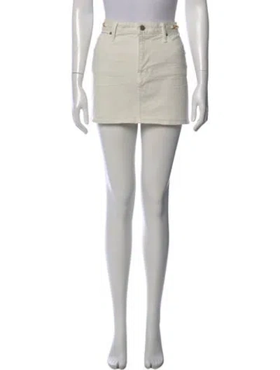 Pre-owned Tom Ford Mini Skirt In Neutral