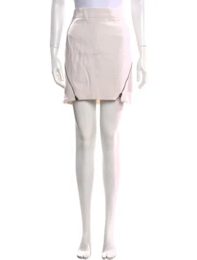 Pre-owned Tom Ford Mini Skirt In Neutral