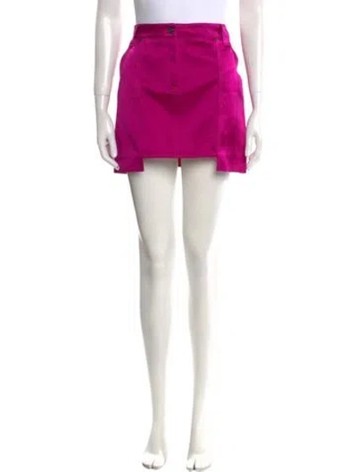 Pre-owned Tom Ford Mini Skirt W/ Tags In Pink
