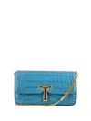 Tom Ford Wallis Mini Bag In Blue