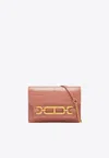 Tom Ford Mini Whitney Croc-embossed Shoulder Bag In Pink