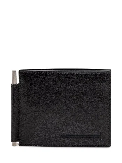 Tom Ford Minimalist Clip Wallet In Black