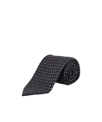 Tom Ford Mini-polka Dot Jacquard Tie In Pattern