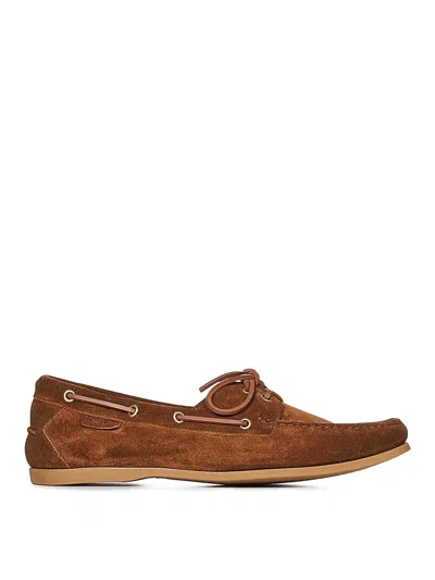 Tom Ford Robin Tobacco-colored Suede Loafers In Brown