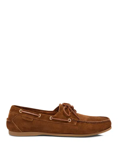Tom Ford Suede Robin Loafer In Brown