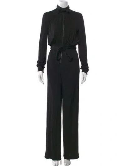 Pre-owned Tom Ford Mock Neck Jumpsuit In Black