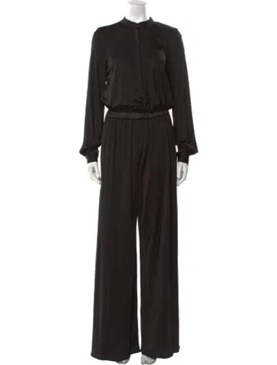 Pre-owned Tom Ford Mock Neck Jumpsuit In Black