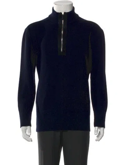 Pre-owned Tom Ford Mock Neck Long Sleeve Cardigan In Multi