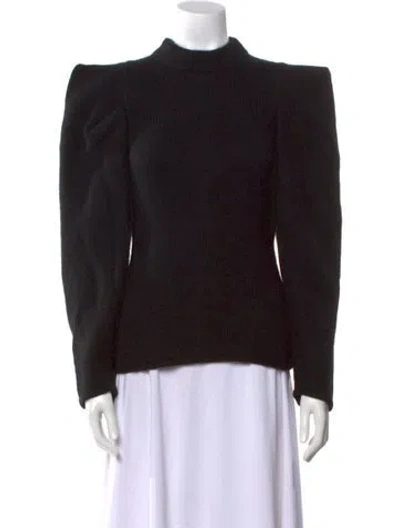 Pre-owned Tom Ford Mock Neck Sweater In Black