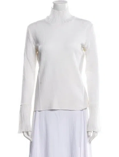 Pre-owned Tom Ford Mock Neck Sweater In Neutral