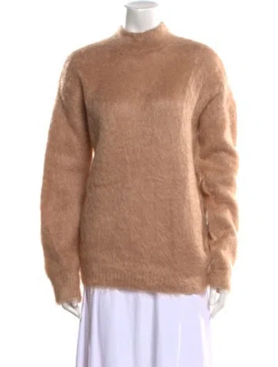 Pre-owned Tom Ford Mock Neck Sweater In Neutral