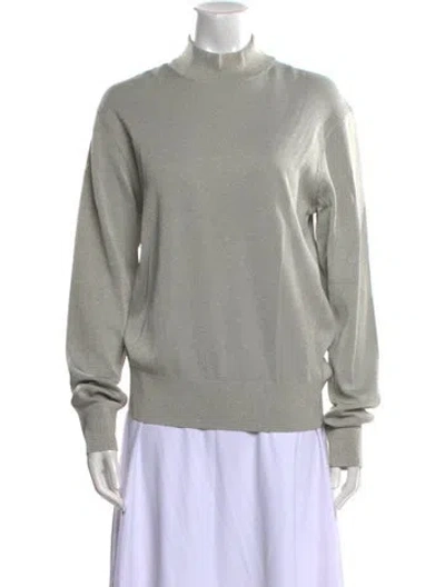 Pre-owned Tom Ford Mock Neck Sweater W/ Tags In Gray