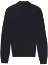 Tom Ford Mock-neck Wool Jumper In Black