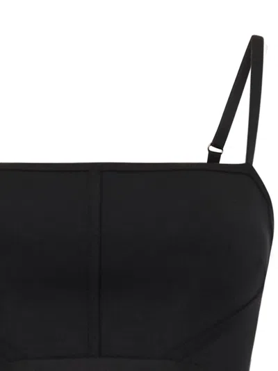 Tom Ford Modal Blend Crop Top In Black