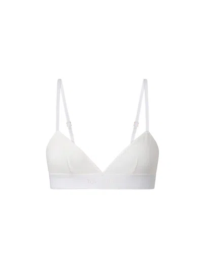 Tom Ford Modal Bra In White