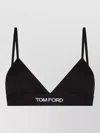 Tom Ford Modal Bra Adjustable Straps Triangle Cups In Black