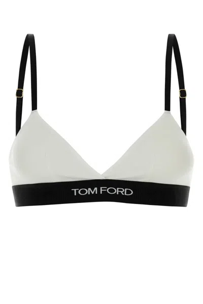 Tom Ford Modal Bra In White