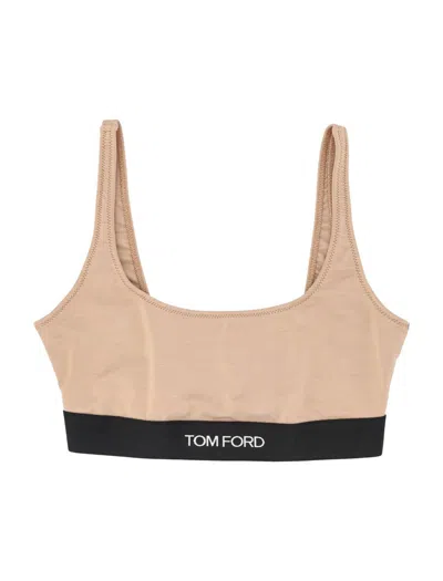 Tom Ford Modal Signature Bandeau In Brown