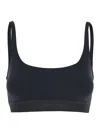Tom Ford Logo Underband Bralette Bra In Blue